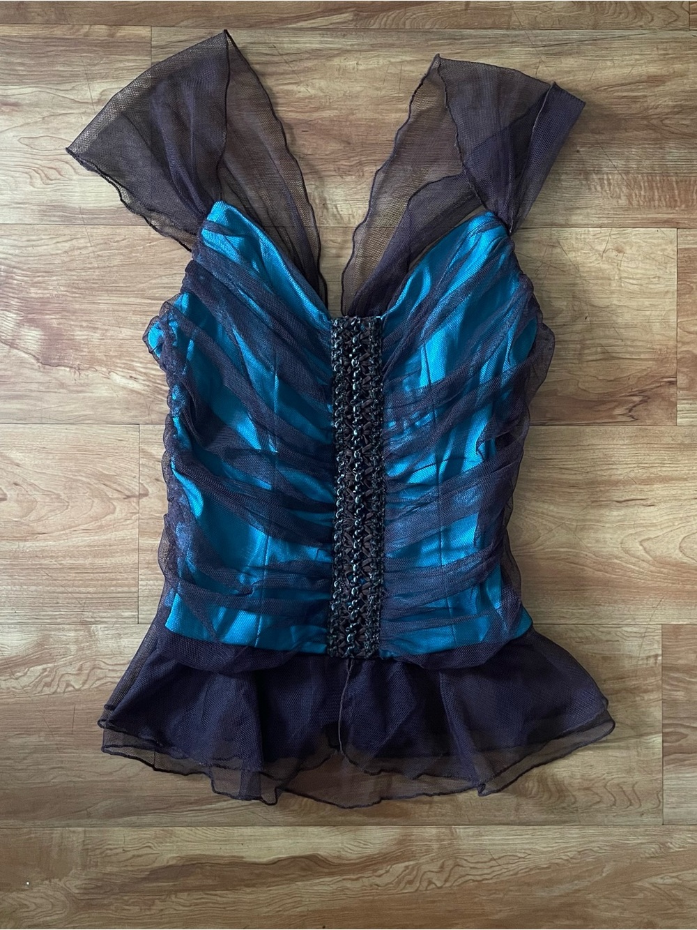 Vintage tulle top